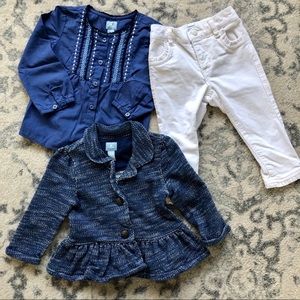 Baby Gap girls 18-24 month lot / outfit